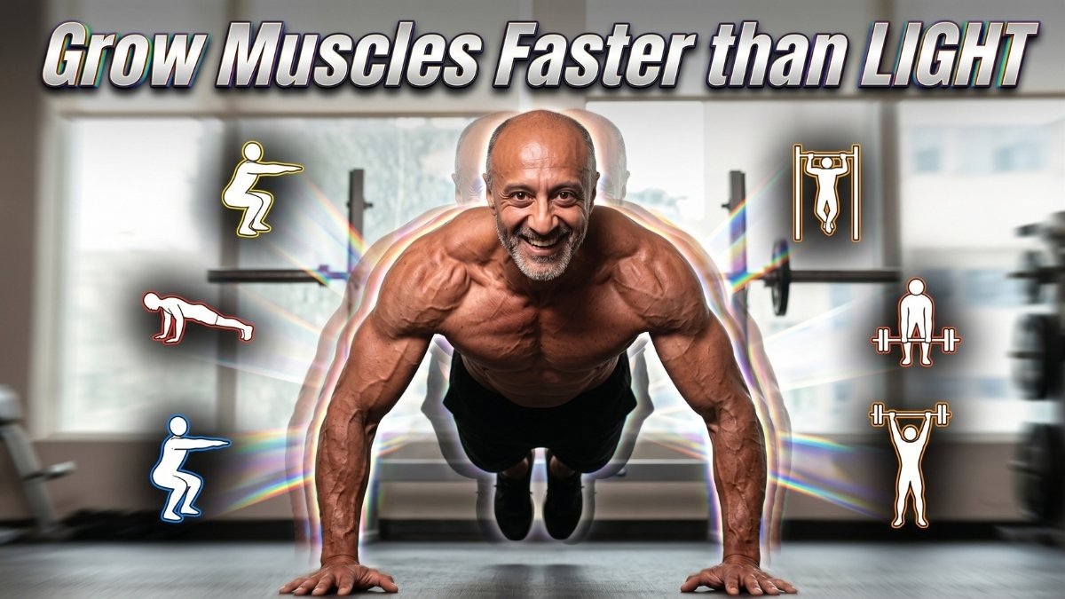 If You Do These 5 Exercises Daily, Your Muscles Will Grow Faster Than The Speed of Light