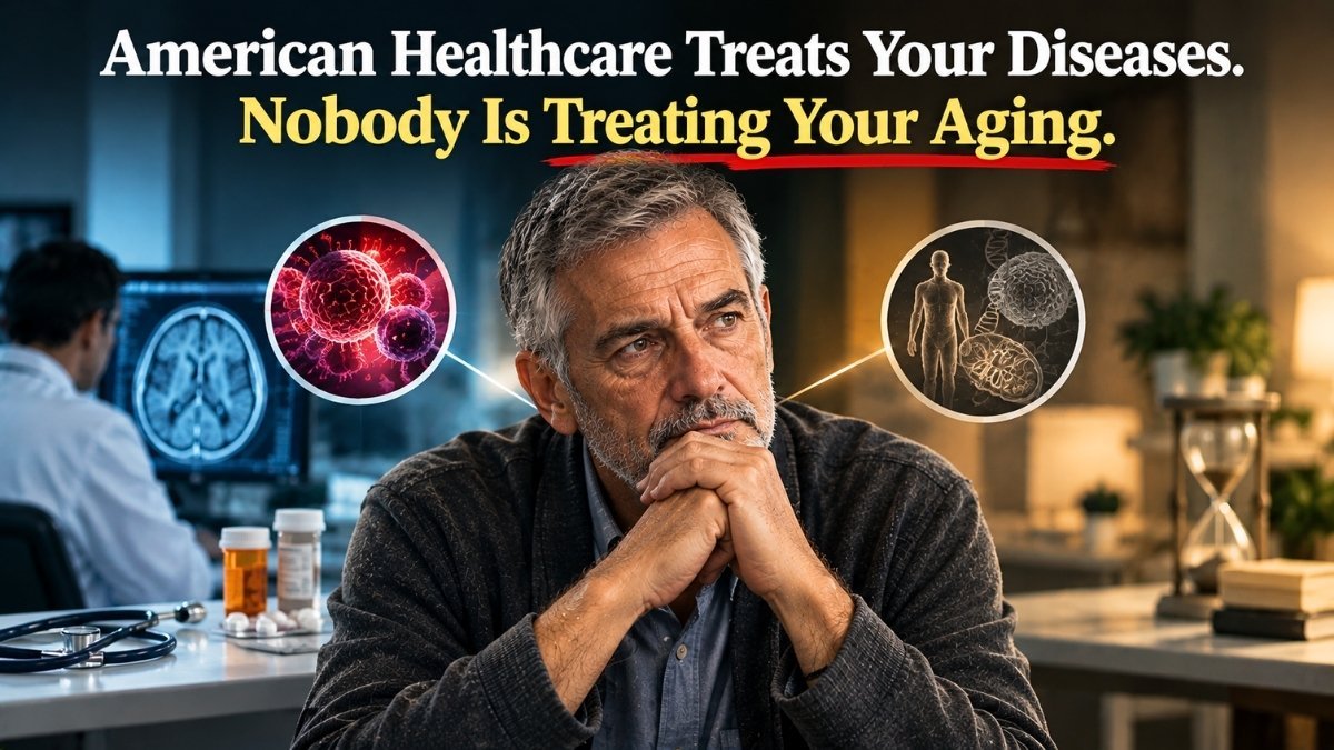 American Healthcare Treats Your Diseases. Nobody Is Treating Your Aging