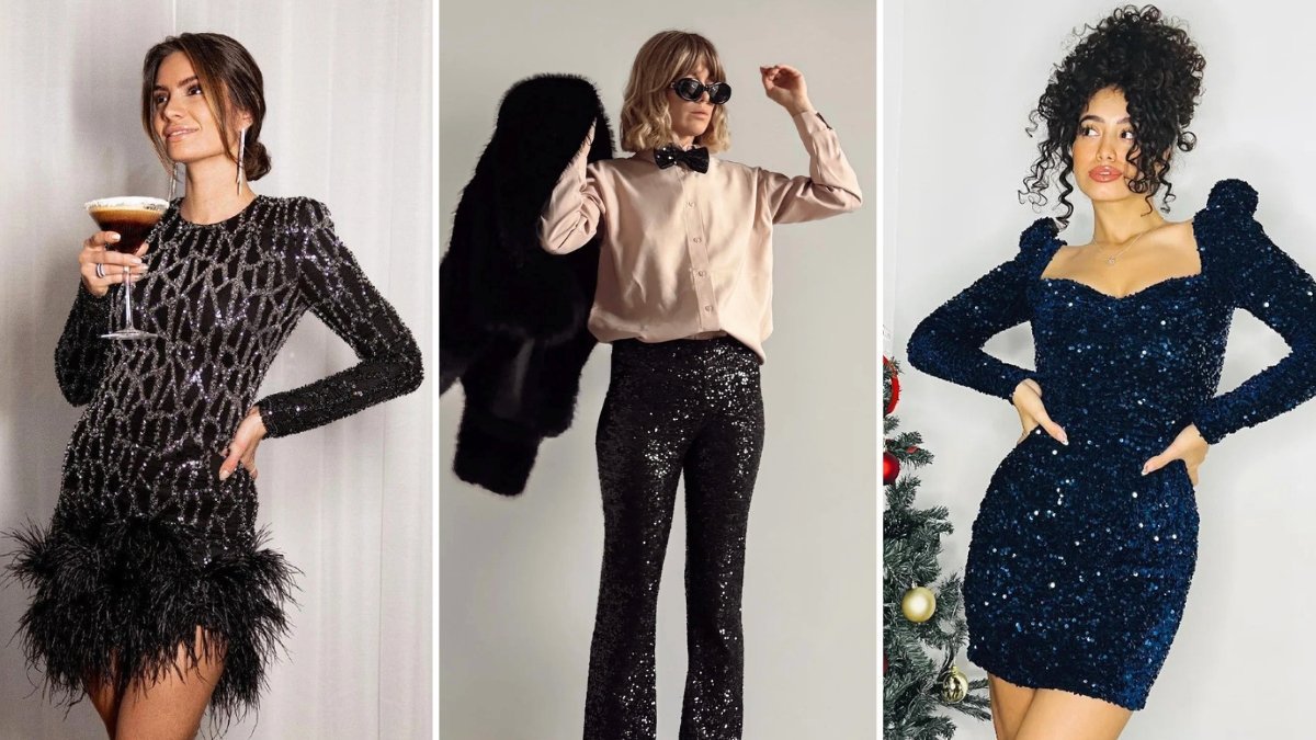 25 Glamorous New Year's Eve Outfits for Women to Sparkle In