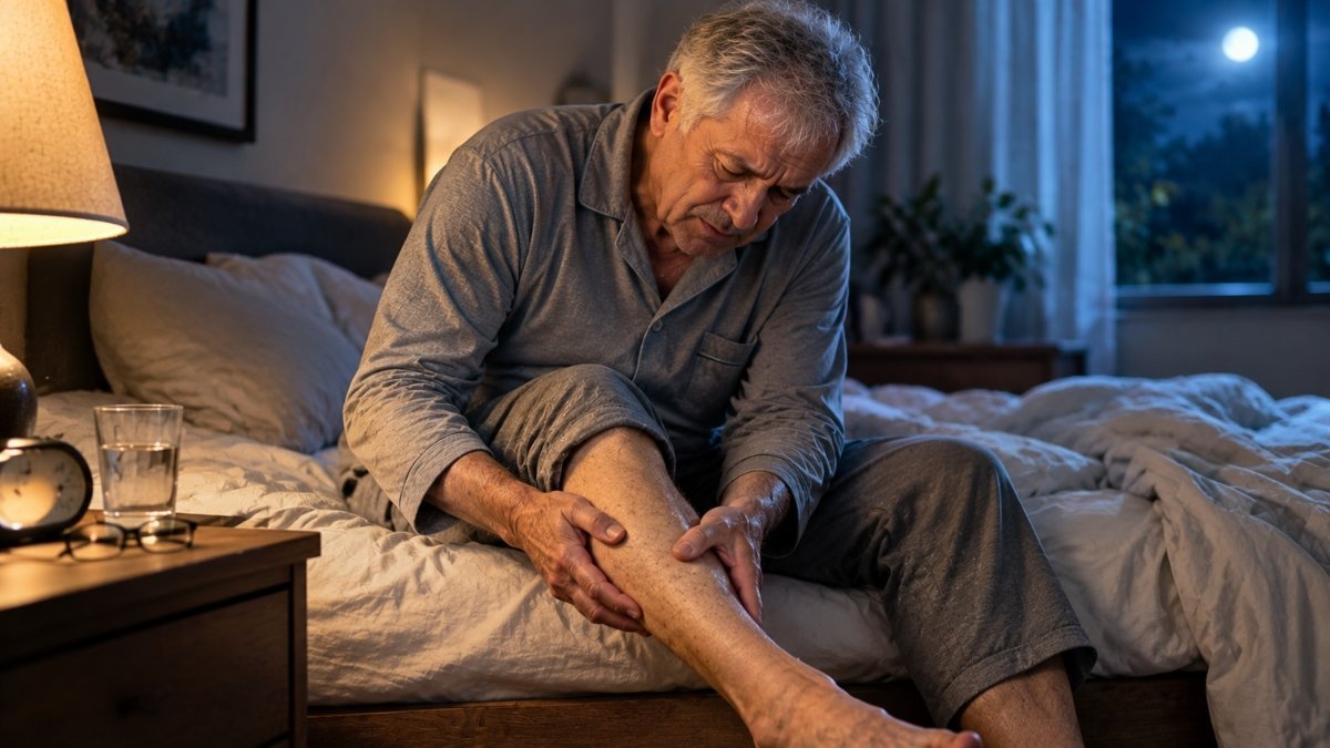 The Midnight Muscle Twitch: What Uncomfortable Leg Sensations Are Secretly Telling Seniors
