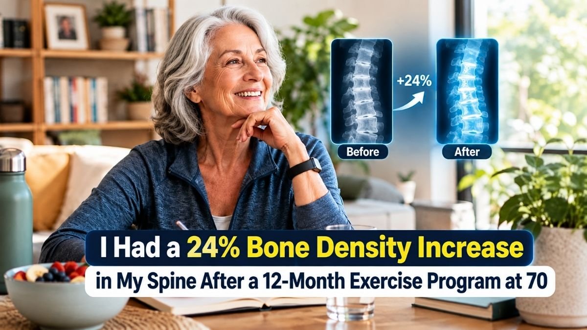 I Had a 24% Bone Density Increase in My Spine After a 12-Month Exercise Program at 70