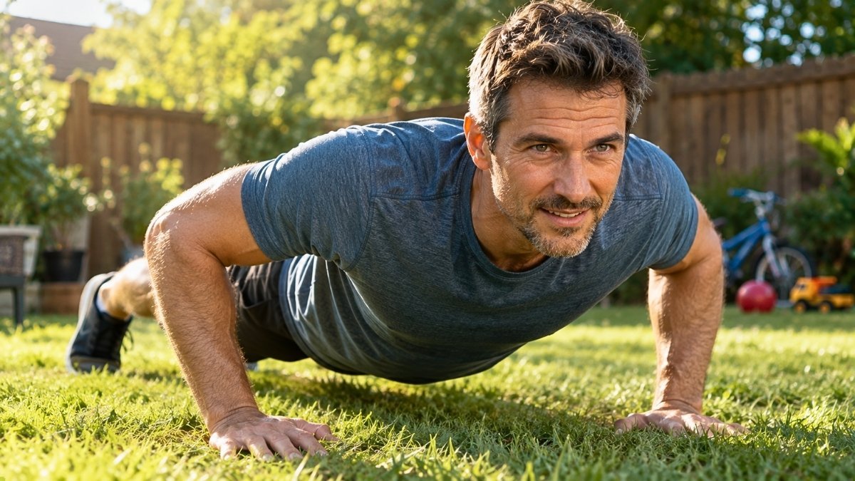 The 4-Week Dad Challenge: 5 Exercises That Beat 90% Of Men Your Age