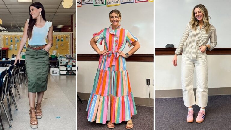 30 Summer Teacher Outfits That Are Professional, Cool, and Classroom-Ready