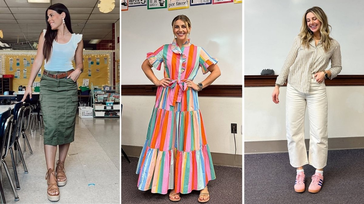 30 Summer Teacher Outfits That Are Professional, Cool, and Classroom-Ready
