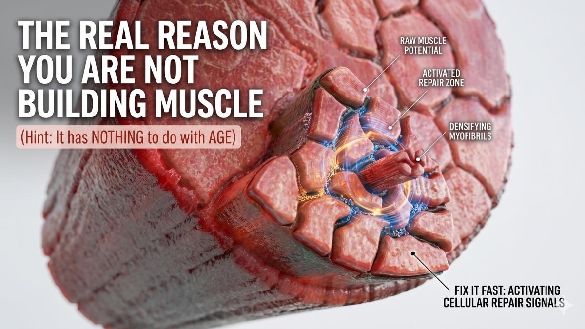 The Real Reason You Are Not Building Muscle Has Nothing to Do With Age (Fix It Fast)