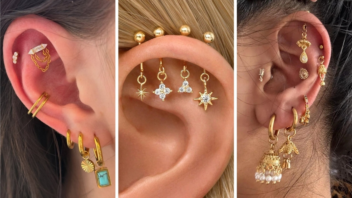 24 Gold Curated Ear Looks You'll Want to Screenshot Immediately