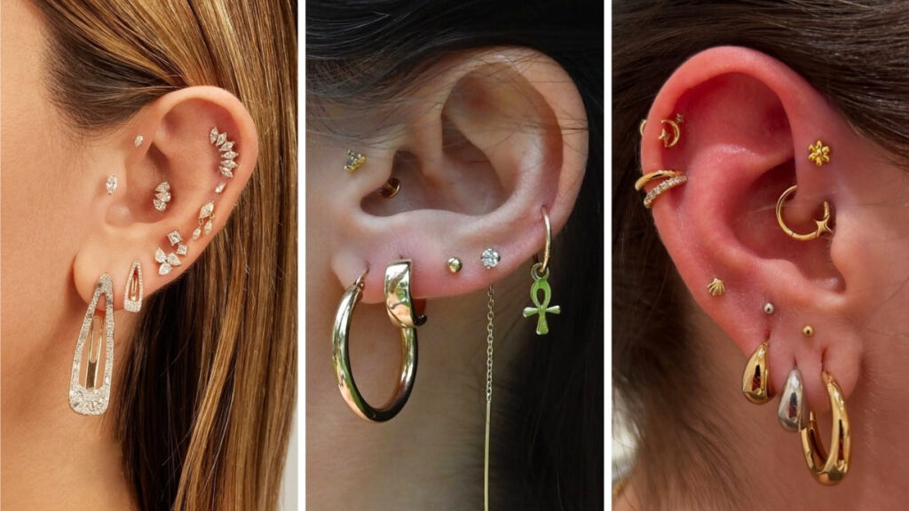25 Most Saved Curated Ear Combinations on Pinterest Right Now