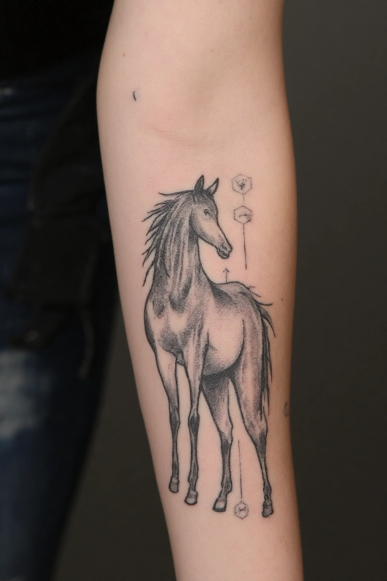 The Tibetan Wind Horse