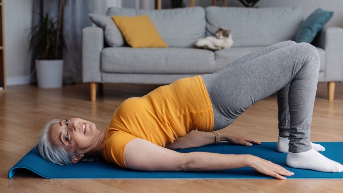 A Pilates Instructor Says This 3 Moves Reverses Sitting Damage for Seniors