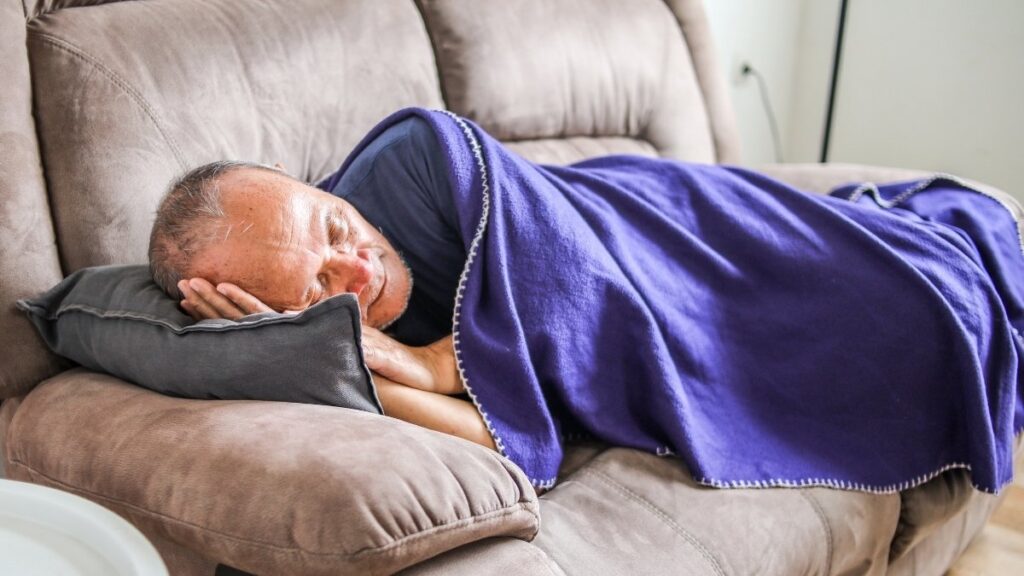 'I sleep like a baby at 71. Here's my "wind-down" mobility sequence 30 minutes before bed'