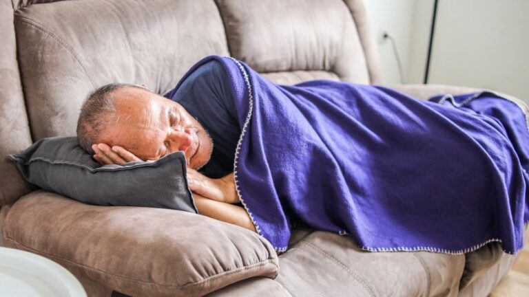 'I sleep like a baby at 71. Here's my "wind-down" mobility sequence 30 minutes before bed'