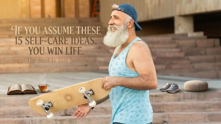 If You Assume These 15 Self-Care Ideas, You Win Life. The Rest Is Just Noise.