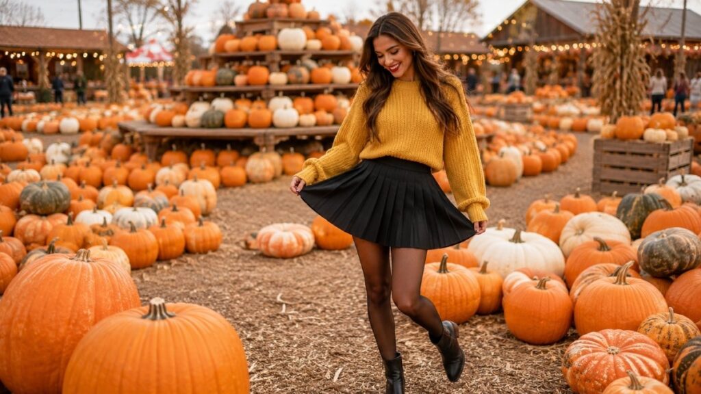 Pumpkin Patch Outfit Ideas for Fall & Halloween: 21 Cute Looks