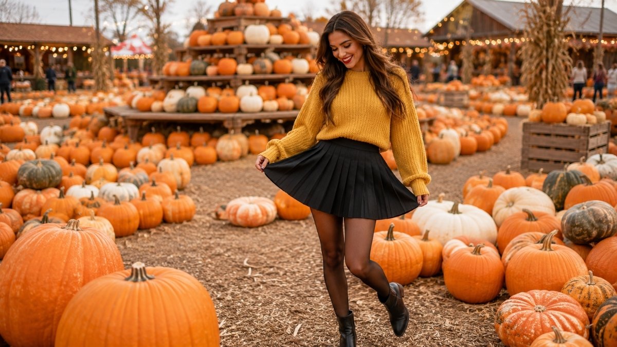 Pumpkin Patch Outfit Ideas for Fall & Halloween: 21 Cute Looks