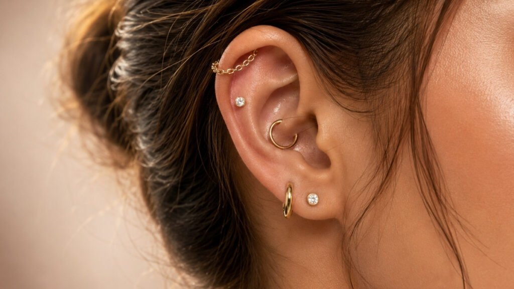 22 Conch Piercing Ideas That Turn the Inner Ear Into a Work of Art
