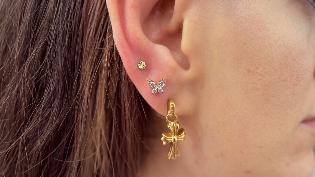 The Most Beautiful 27 '3-Piercing Ear Combinations' You'll Want to Copy