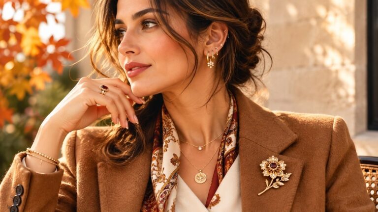 21 Brooch and Accessory Styling Ideas for Fall Outfits