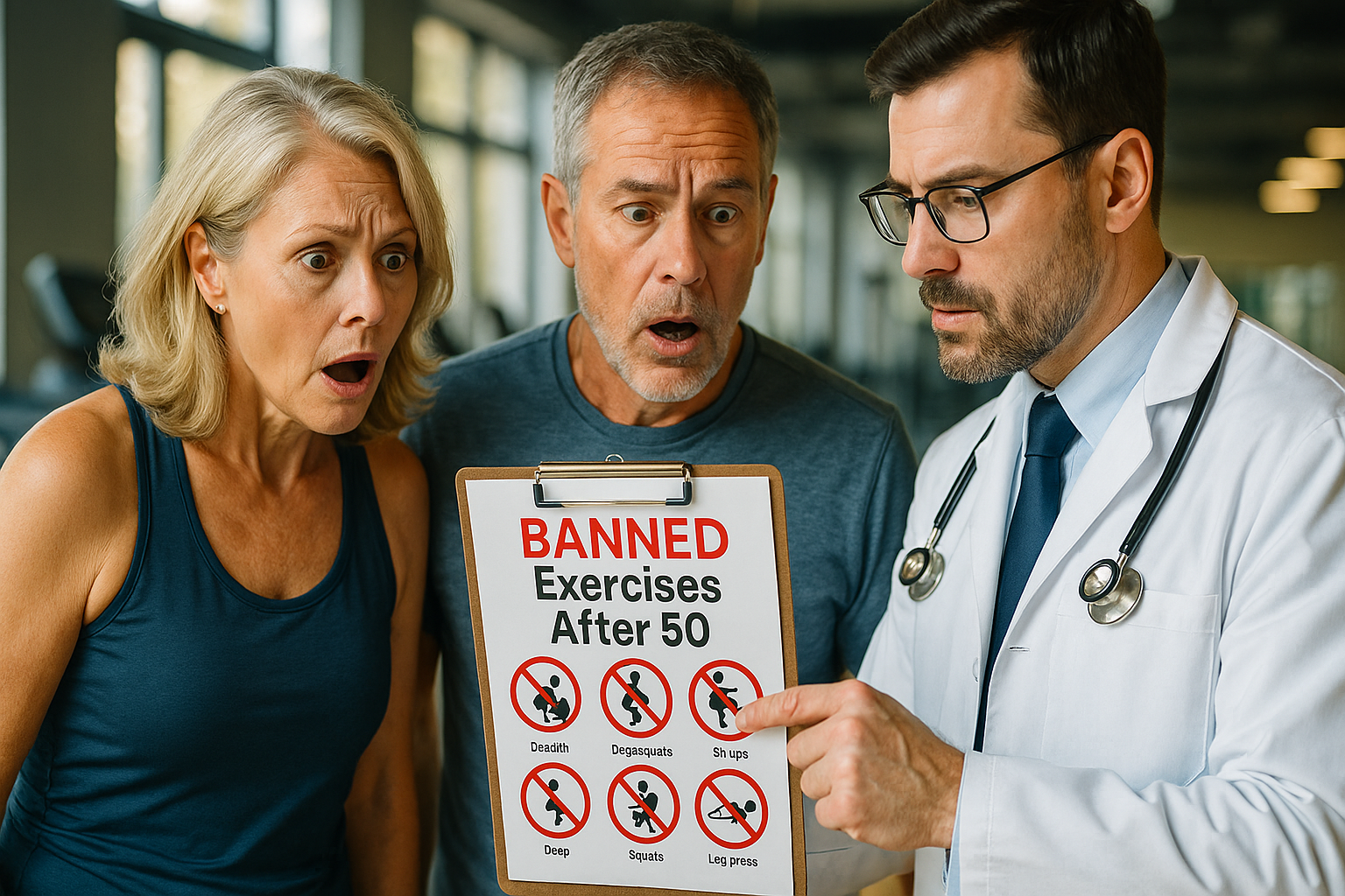 5 Exercises Doctors BANNED After 50 (And What to Do Instead to Stay Young)