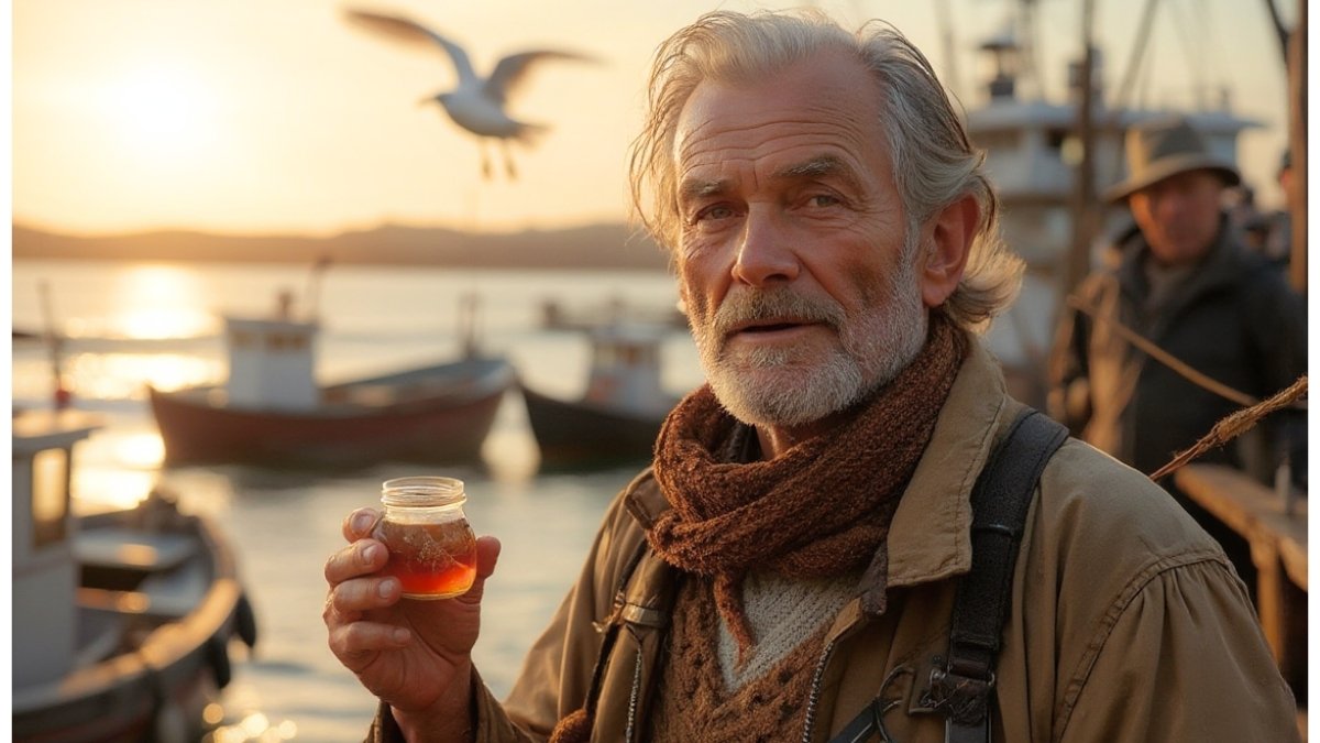 I Discovered Why This 72-Year-Old Fisherman Has Zero Wrinkles - His Secret Ingredient Will Amaze You