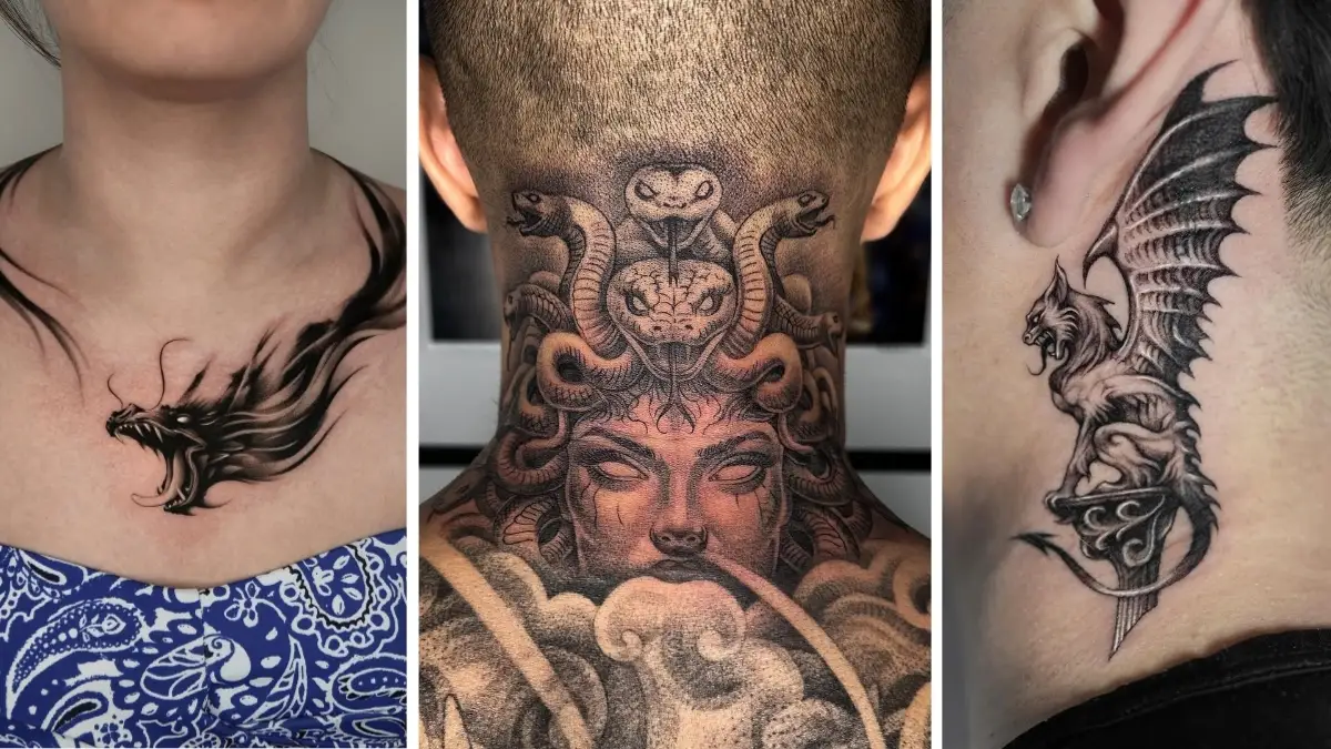 Neck Tattoos Gone Viral: 15 Jaw-Dropping Designs You’ll Want to Copy ASAP!