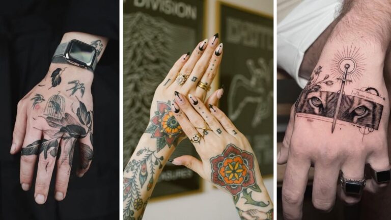 In 2025, Here Are 50 Of The Best Hand Tattoos For Men & Women