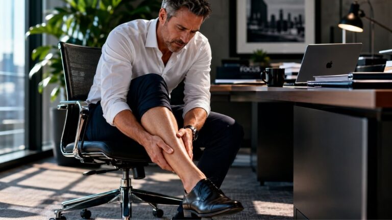 Your Veins Hate Long Sitting Sessions. Here's What to Do (Don't Skip It)