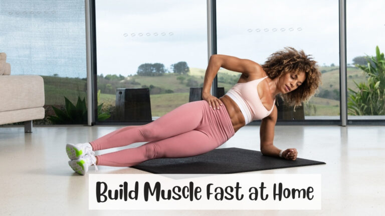 Build Muscle Fast Without Weights: A Complete 5-Move Home Workout Plan