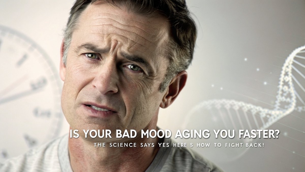 Is Your Bad Mood Aging You Faster? The Science Says YES (Here's How to Fight Back!)